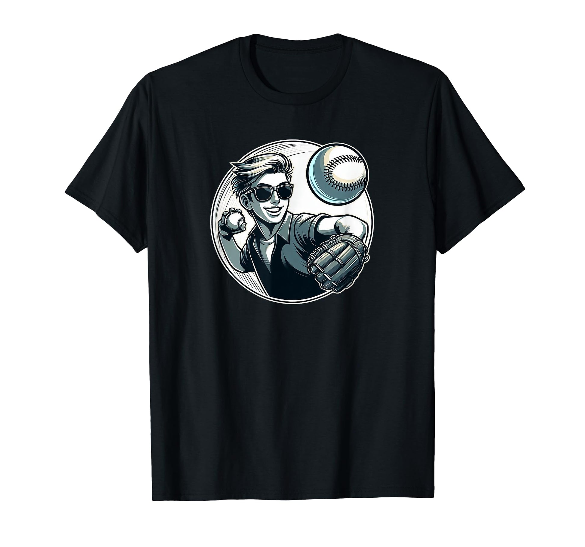 Stylish Baseball Player Brother Fan T-Shirt - Trendy Graphic for Adults - T-Shirt, Sweatshirt, Hoodie