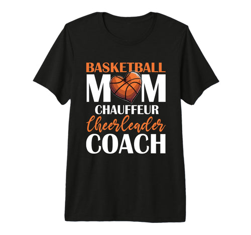 Game Day Basketball Mom Tri Blend T-Shirt - Custom Art Print for Adults - T-Shirt, Sweatshirt, Hoodie