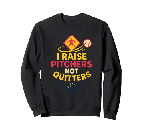Softball Pitcher Mom Proud Parent Sweatshirt - Aesthetic Graphic Men Women - T-Shirt, Sweatshirt, Hoodie
