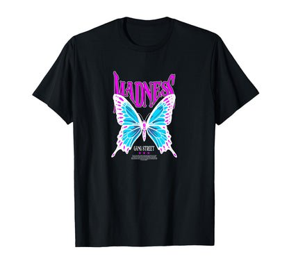 Butterfly Madness Y2K Grunge Aesthetic T-Shirt - Custom Art Print Unisex - T-Shirt, Sweatshirt, Hoodie