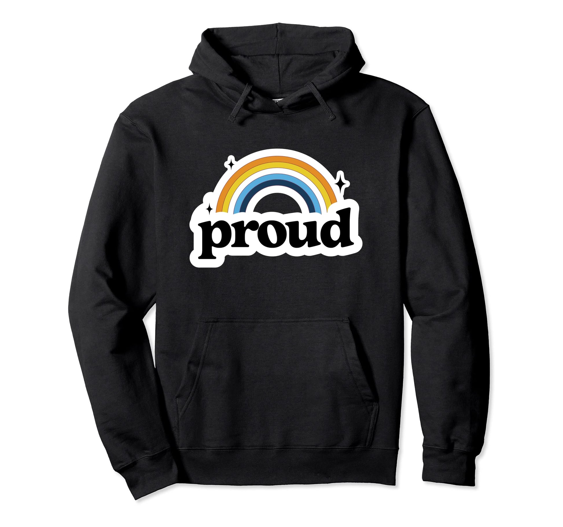 Proud Aroace Aro Ace Pride Flag Rainbow Hoodie - Fun Novelty Design Unisex - T-Shirt, Sweatshirt, Hoodie