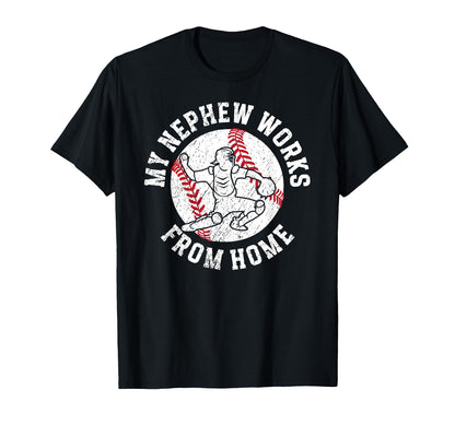 Funny Baseball Catcher Aunt Baseball T-Shirt - Custom Art Print Men Women - T-Shirt, Sweatshirt, Hoodie