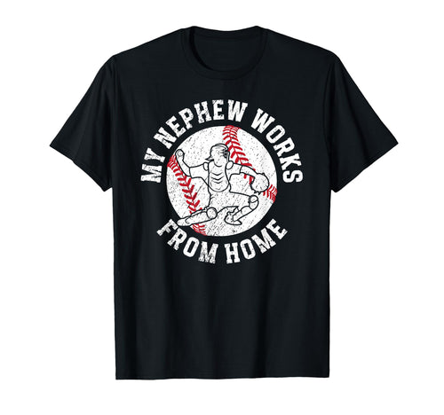 Funny Baseball Catcher Aunt Baseball T-Shirt - Custom Art Print Men Women - T-Shirt, Sweatshirt, Hoodie