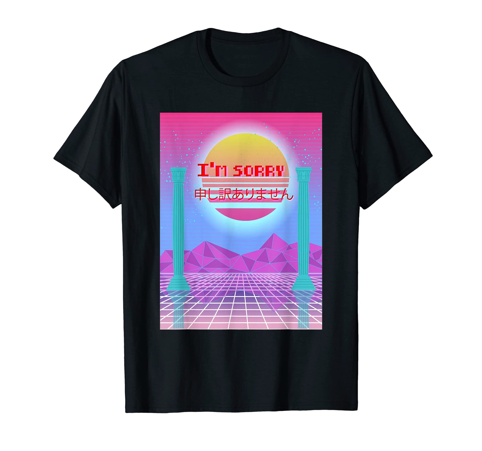 Im Sorry Aesthetic Vaporwave 90S T-Shirt - Graphic Print Men Women - T-Shirt, Sweatshirt, Hoodie