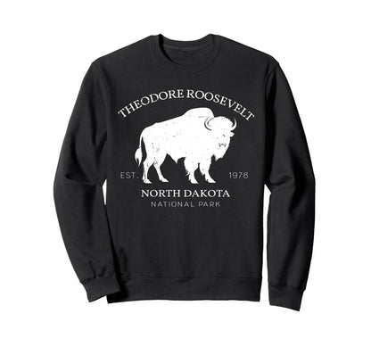 Us Theodore Roosevelt National Park Sweatshirt - Unique Graphic Unisex - T-Shirt, Sweatshirt, Hoodie