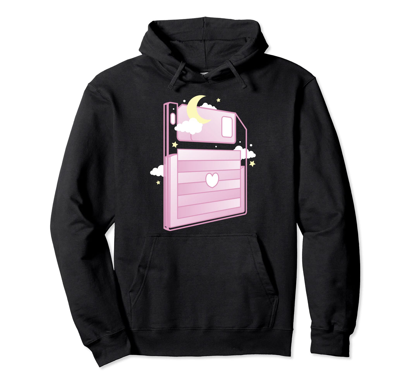 Sweet Kawaii Aesthetic Vaporwave 80S Hoodie - Custom Art Print for Adults - T-Shirt, Sweatshirt, Hoodie