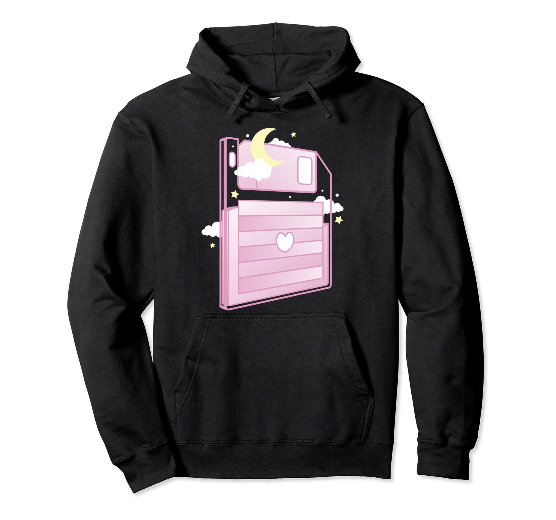 Sweet Kawaii Aesthetic Vaporwave 80S Hoodie - Custom Art Print for Adults - T-Shirt, Sweatshirt, Hoodie