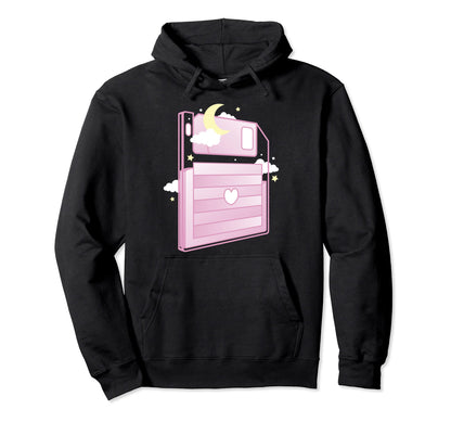 Sweet Kawaii Aesthetic Vaporwave 80S Hoodie - Custom Art Print for Adults - T-Shirt, Sweatshirt, Hoodie