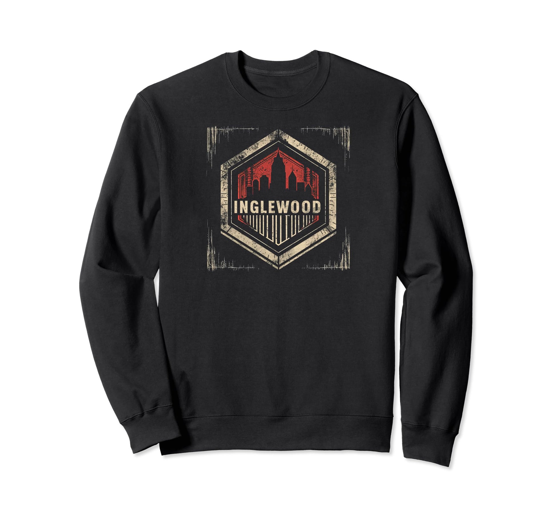 Inglewood Grit 90S Grunge Urbandecay Mens Sweatshirt - Graphic Print Unisex - T-Shirt, Sweatshirt, Hoodie