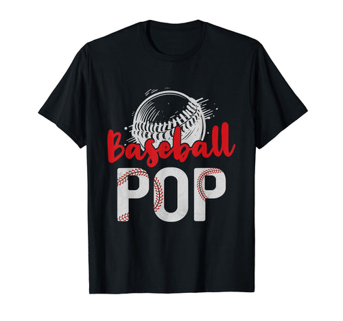 Baseball Pop Fathers Day Dad Grandpa T-Shirt - Streetwear Style Men Women - T-Shirt, Sweatshirt, Hoodie