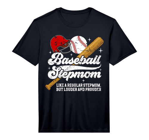 Mens Baseball Stepmom Baseball Player T-Shirt - Aesthetic Graphic Unisex - T-Shirt, Sweatshirt, Hoodie