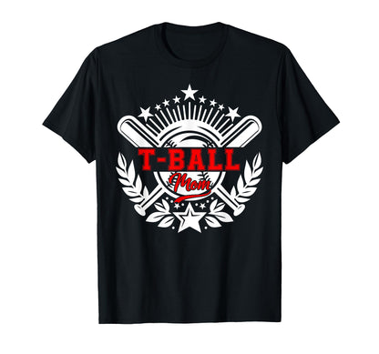 My T Ball Mom Baseball Mom Mothers Day T-Shirt - Trendy Graphic Men Women - T-Shirt, Sweatshirt, Hoodie