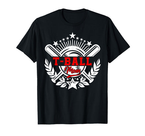 My T Ball Mom Baseball Mom Mothers Day T-Shirt - Trendy Graphic Men Women - T-Shirt, Sweatshirt, Hoodie