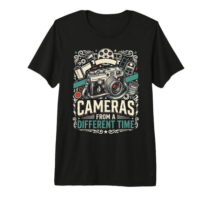 Camera Collector Photography T-Shirt - Streetwear Style for Adults - T-Shirt, Sweatshirt, Hoodie