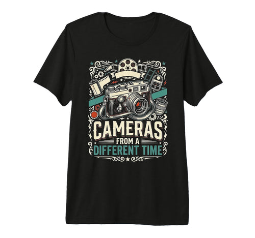 Camera Collector Photography T-Shirt - Streetwear Style for Adults - T-Shirt, Sweatshirt, Hoodie