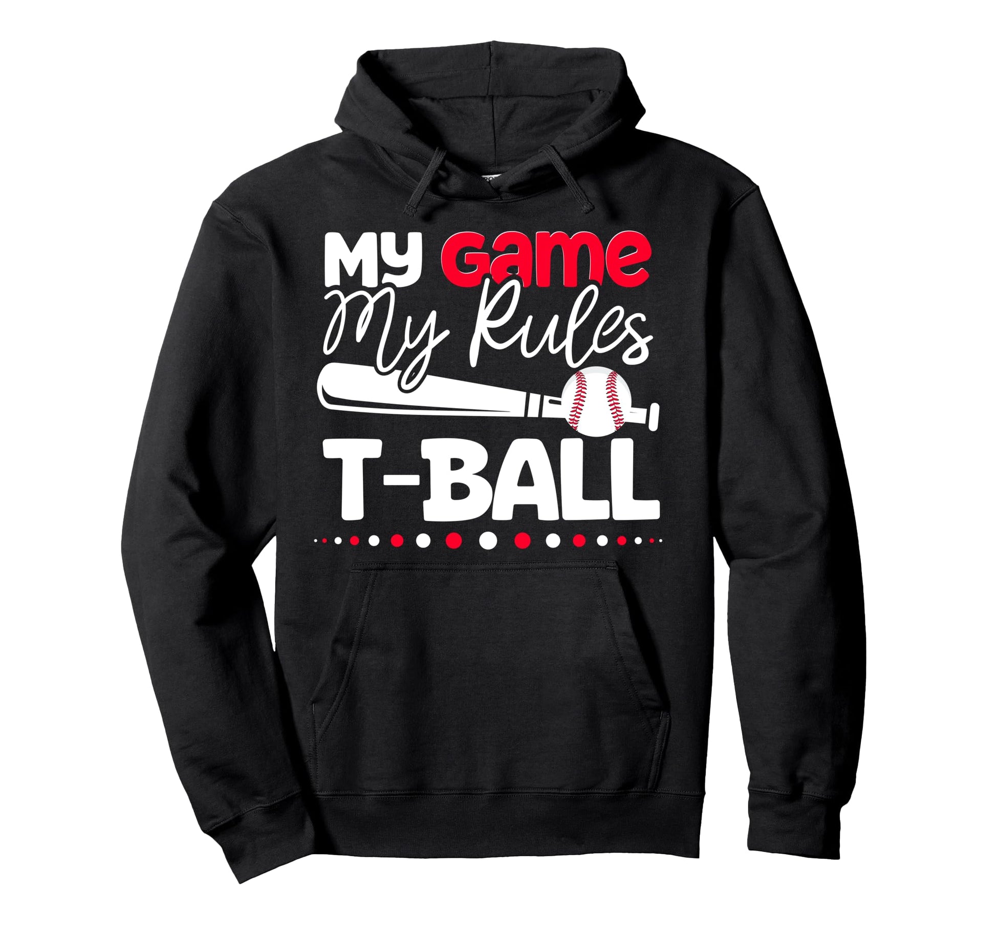 Teeball Mom Grandma Catcher Outfield Hoodie - Aesthetic Graphic for Adults - T-Shirt, Sweatshirt, Hoodie
