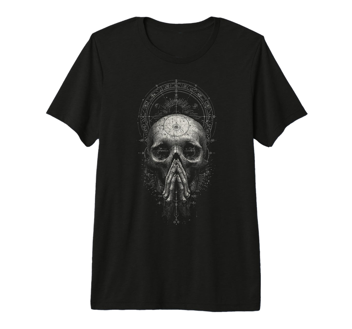 Gothic Punk Dark Y2K Streetwear Tri T-Shirt - Fun Novelty Design Men Women - T-Shirt, Sweatshirt, Hoodie