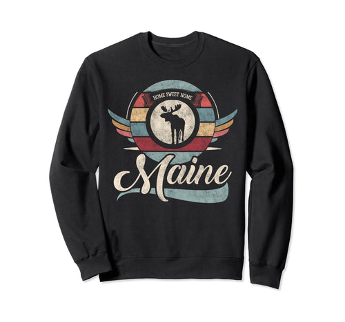 Maine State Animal Moose Lover Sweatshirt - Fun Novelty Design for Adults - T-Shirt, Sweatshirt, Hoodie