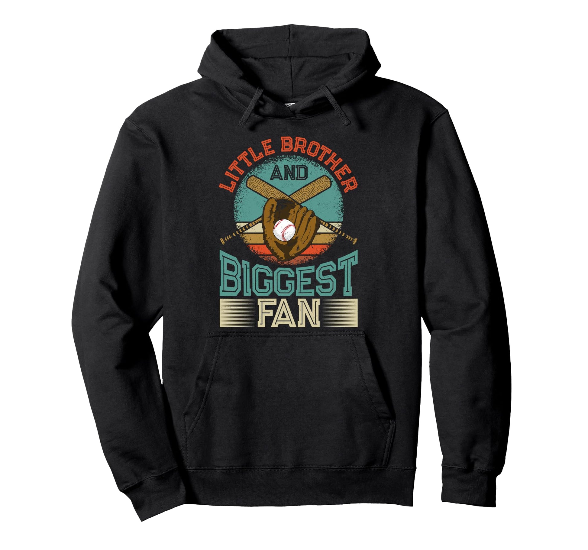 Baseball Fan Brother Little Brother And Hoodie - Streetwear Style Men Women - T-Shirt, Sweatshirt, Hoodie