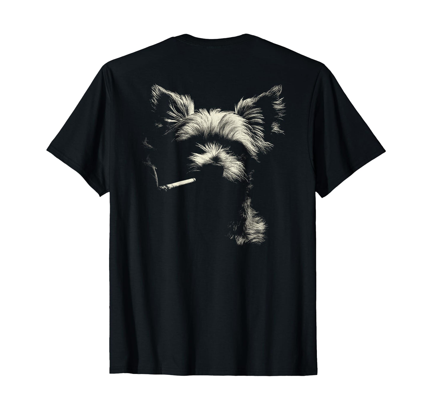 Yorkshire Terrier Smoking Cigarette T-Shirt - Streetwear Style Men Women - T-Shirt, Sweatshirt, Hoodie