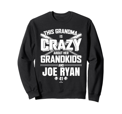 Grandma Crazy Joe Ryan Minnesota Sweatshirt - Graphic Print Unisex - T-Shirt, Sweatshirt, Hoodie