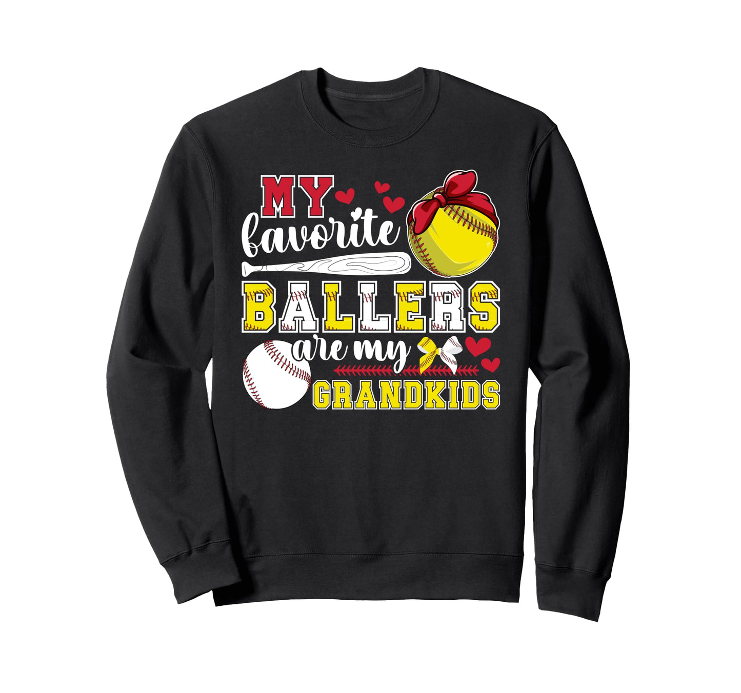 My Grandkids Baseball Softball Gigi Sweatshirt - Minimalist Print Unisex - T-Shirt, Sweatshirt, Hoodie