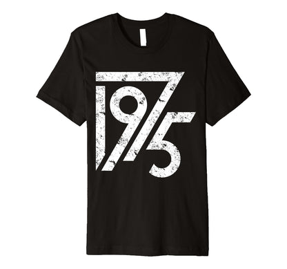 1975 Birthday Grunge Alternative T-Shirt - Custom Art Print Unisex - T-Shirt, Sweatshirt, Hoodie
