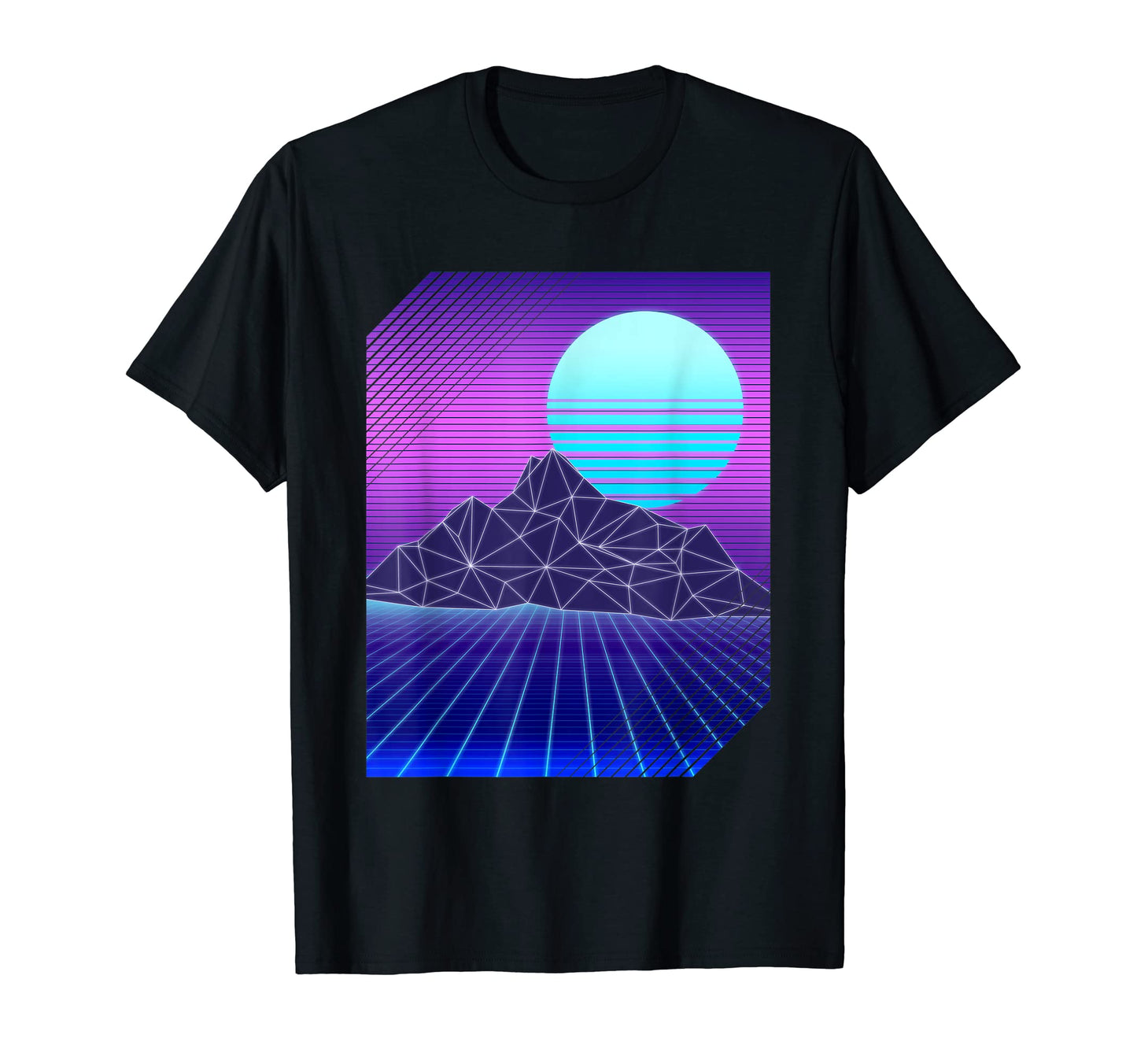 Art Vaporwave Aesthetic Moon World T-Shirt - Trendy Graphic for Adults - T-Shirt, Sweatshirt, Hoodie
