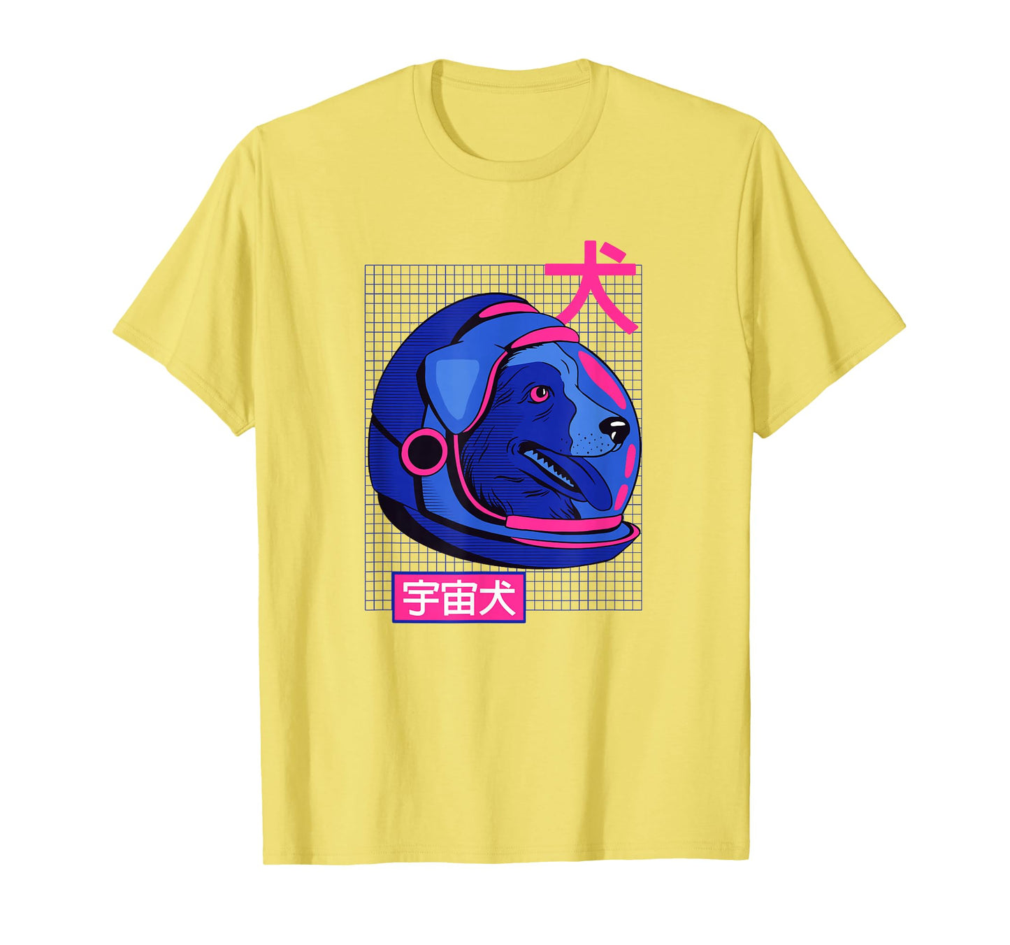 Laika Space Sputnik Mission Vaporwave T-Shirt - Aesthetic Graphic Unisex - T-Shirt, Sweatshirt, Hoodie