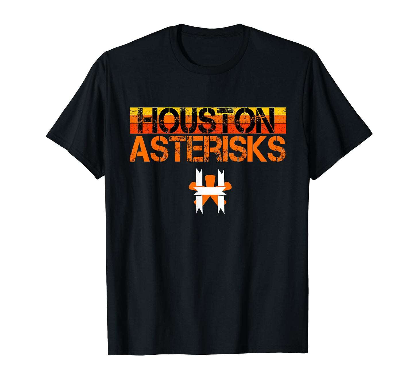 Houston Trashtros Asterisks Cheated 2017 T-Shirt - Custom Art Print Unisex - T-Shirt, Sweatshirt, Hoodie