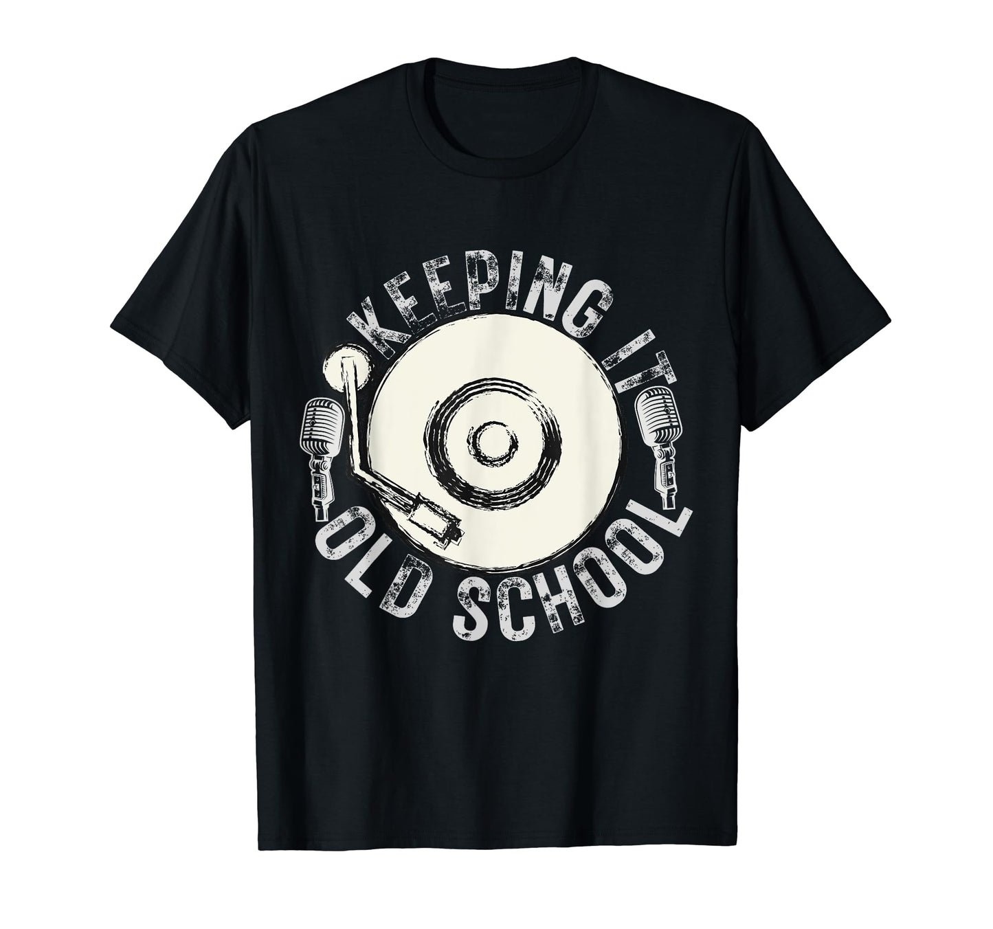 Keeping It Old School Hip Hop 80S 90S T-Shirt - Graphic Print Unisex - T-Shirt, Sweatshirt, Hoodie