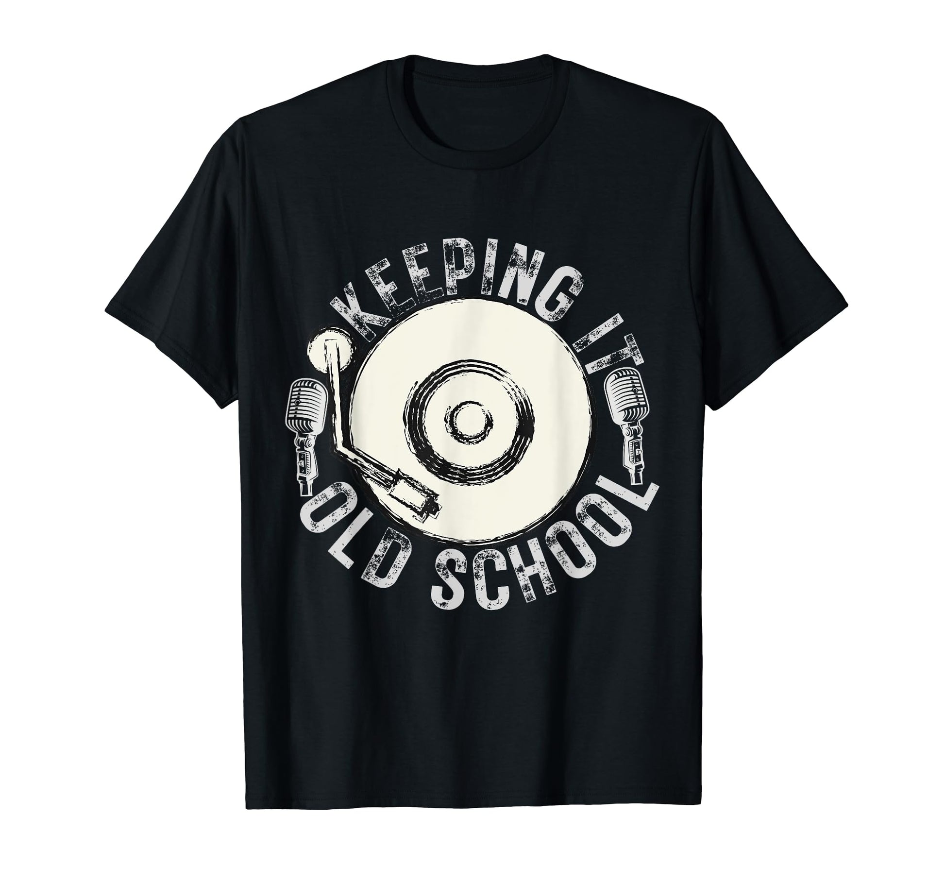 Keeping It Old School Hip Hop 80S 90S T-Shirt - Graphic Print Unisex - T-Shirt, Sweatshirt, Hoodie