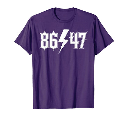 Sarcastic 8647 80S 86 47 Rock Music T-Shirt - Novelty Apparel Men Women - T-Shirt, Sweatshirt, Hoodie