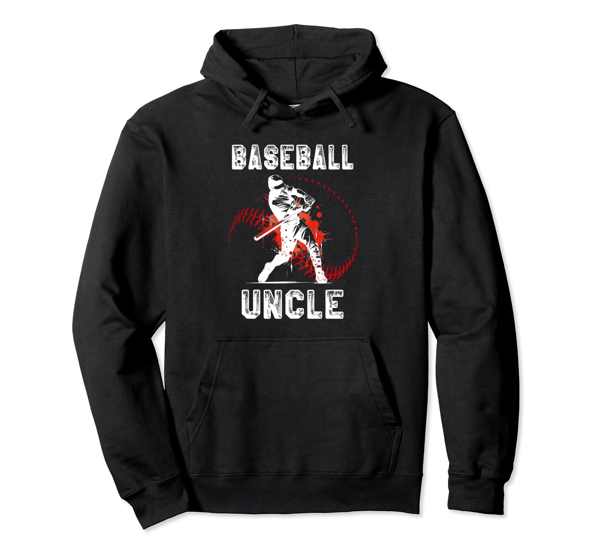 Baseball Uncle Gift Uncle Baseball Hoodie - Graphic Print for Adults - T-Shirt, Sweatshirt, Hoodie