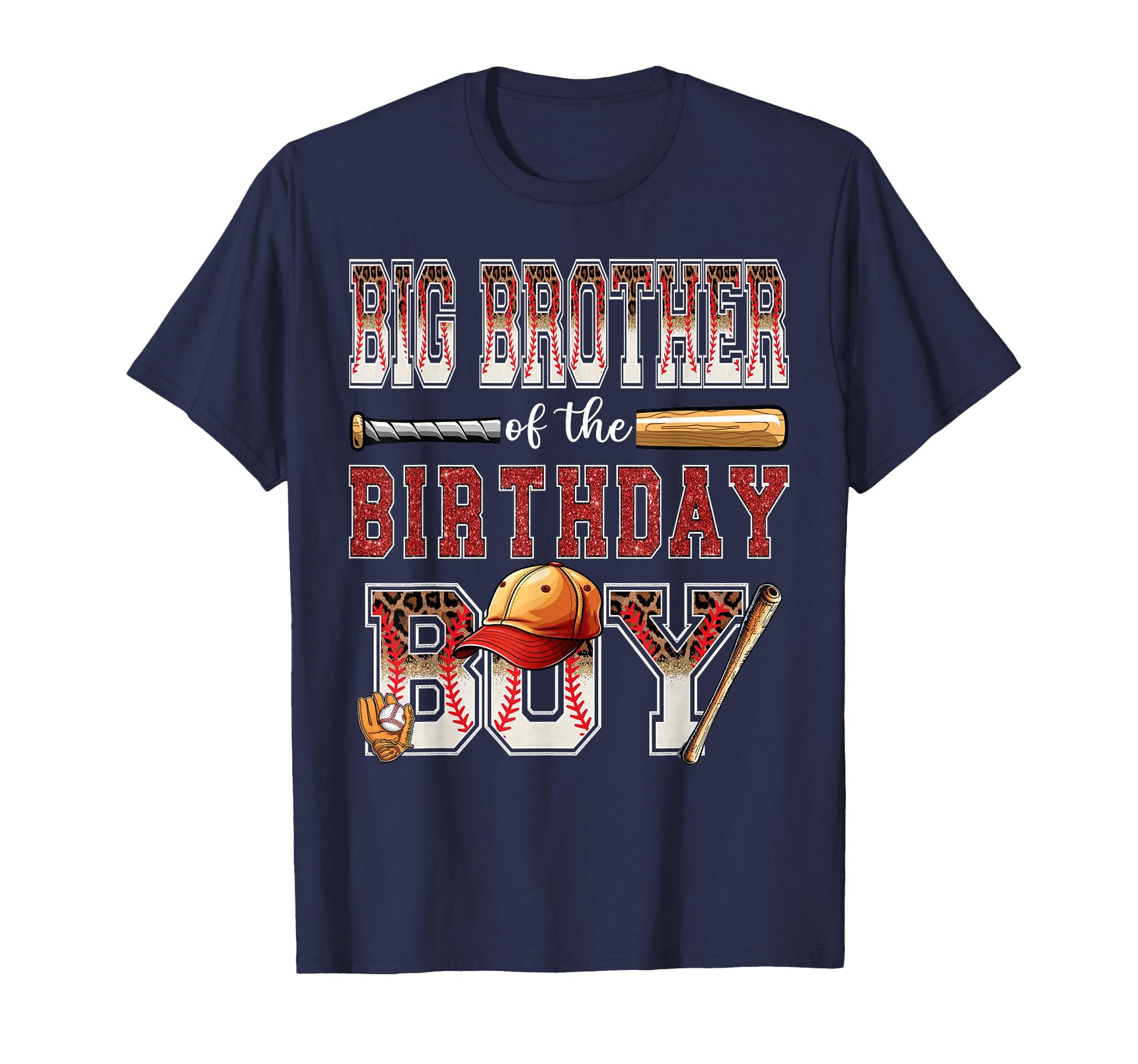 Big Brother Birthday Baseball Player T-Shirt - Minimalist Print Unisex - T-Shirt, Sweatshirt, Hoodie