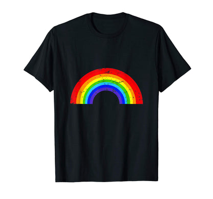 Gay Pride Lgbt Rainbow 80S T-Shirt - Streetwear Style Men Women - T-Shirt, Sweatshirt, Hoodie