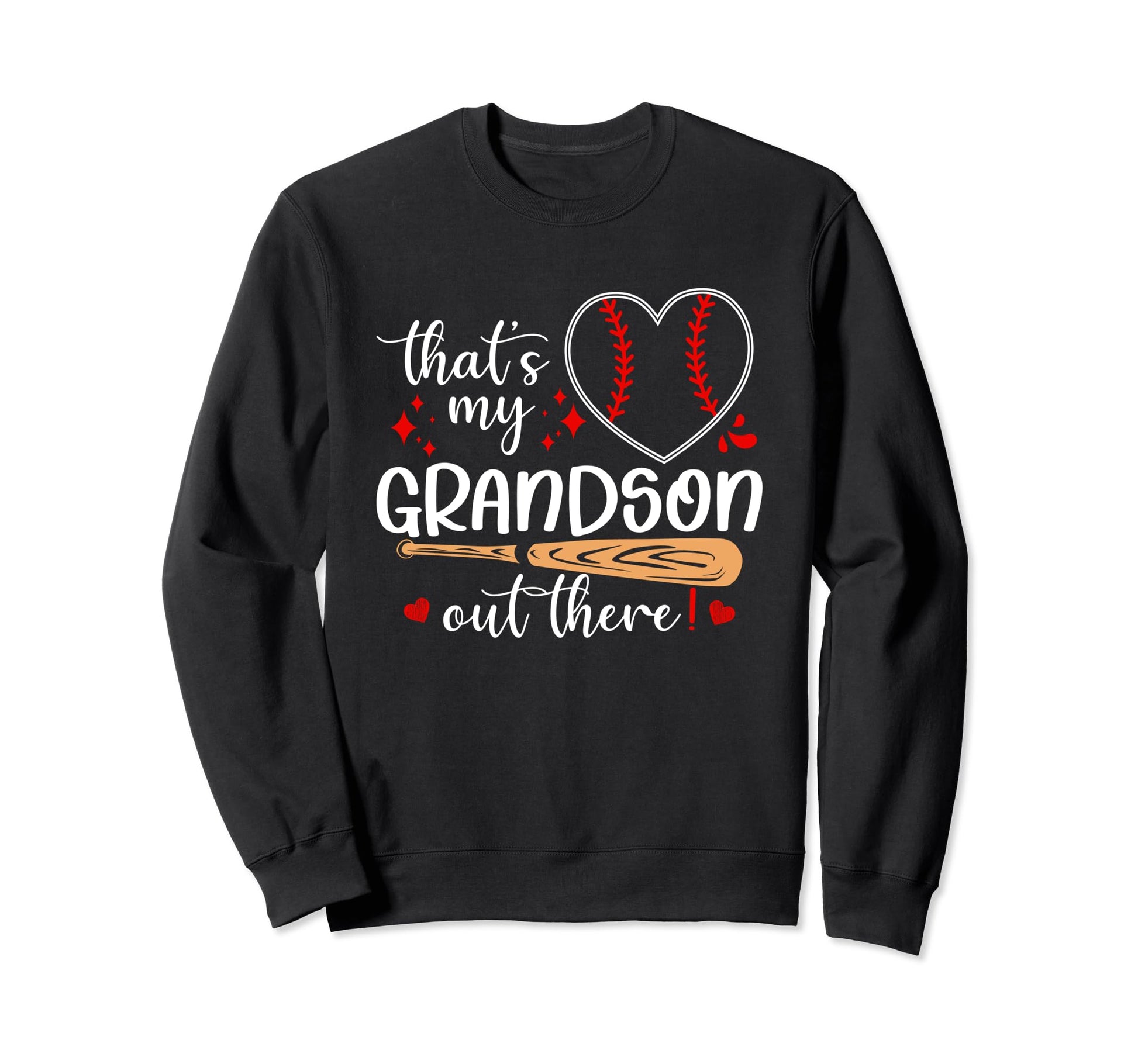Thats My Grandson Out There Sweatshirt - Custom Art Print for Adults - T-Shirt, Sweatshirt, Hoodie