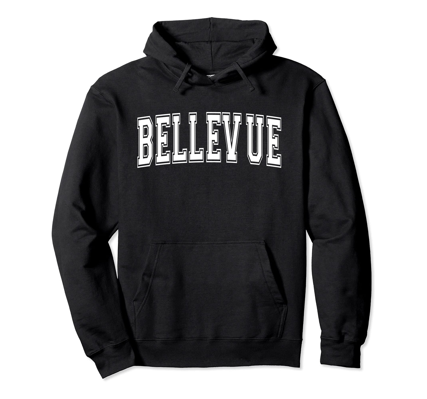 Bellevue Wa Washington Usa Sports Hoodie - Aesthetic Graphic Men Women - T-Shirt, Sweatshirt, Hoodie