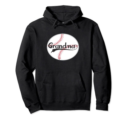 Baseball Grandma Hoodie - Aesthetic Graphic Unisex - T-Shirt, Sweatshirt, Hoodie