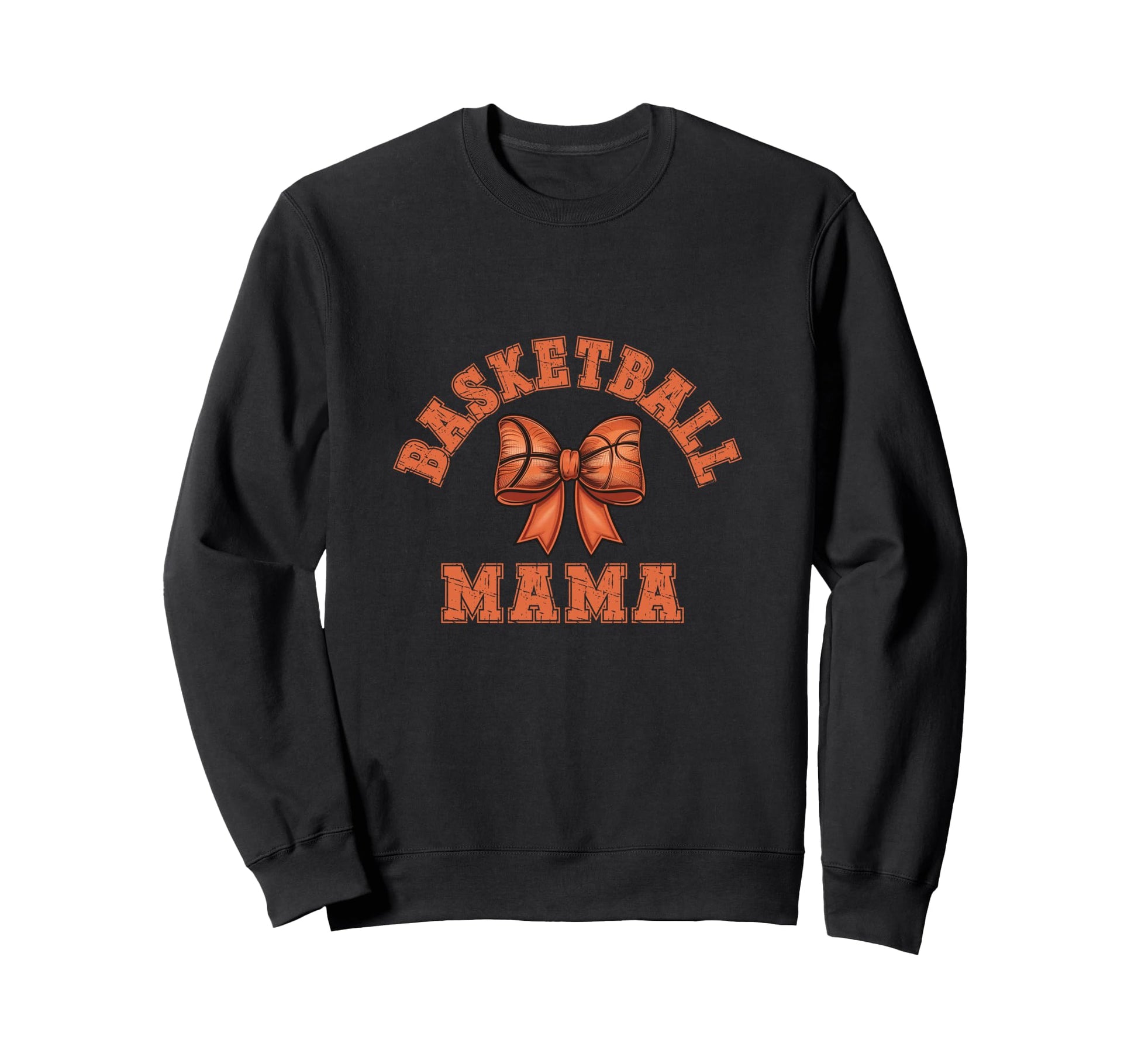 Coquette Basketball Mom Bow Game Day Sweatshirt - Custom Art Print Unisex - T-Shirt, Sweatshirt, Hoodie