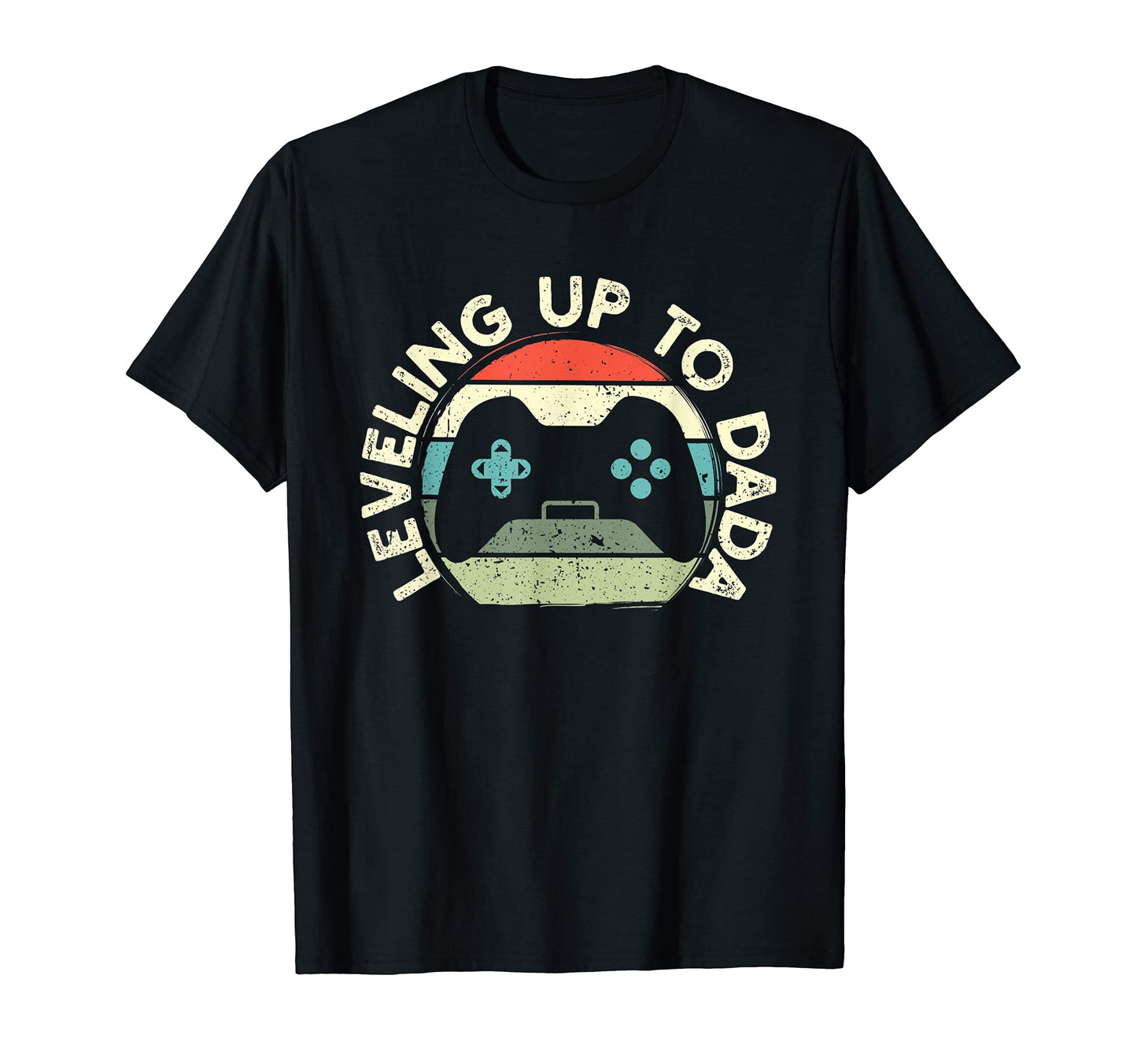 Mens Leveling Up To Dad Gaming T-Shirt - Unique Graphic for Adults - T-Shirt, Sweatshirt, Hoodie