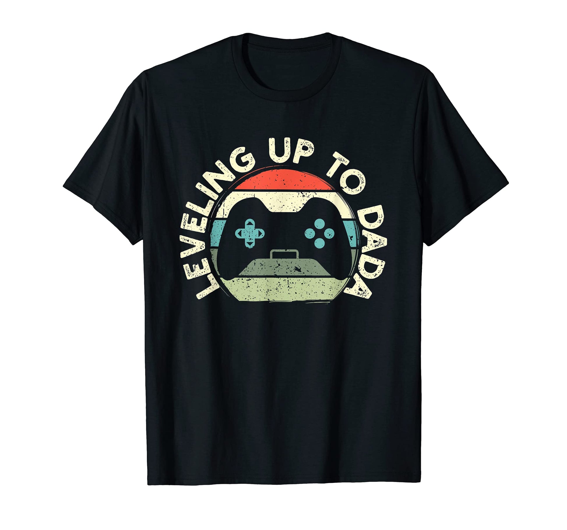Mens Leveling Up To Dad Gaming T-Shirt - Unique Graphic for Adults - T-Shirt, Sweatshirt, Hoodie