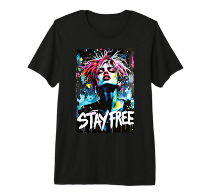 Punk 90S Grunge Graffiti Street Art T-Shirt - Custom Art Print for Adults - T-Shirt, Sweatshirt, Hoodie