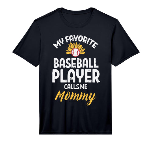 Mens My Favorite Baseball Player Mommy T-Shirt - Graphic Print Men Women - T-Shirt, Sweatshirt, Hoodie