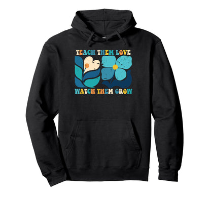 Teach Them Love Boho Aesthetic Matisse Hoodie - Aesthetic Graphic Unisex - T-Shirt, Sweatshirt, Hoodie