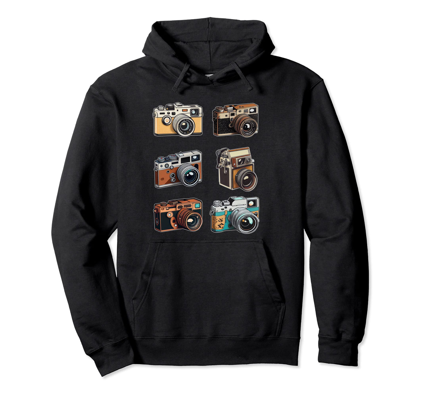 Camera Lover Photographer Film Hoodie - Fun Novelty Design Men Women - T-Shirt, Sweatshirt, Hoodie