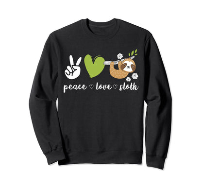 Sloth Gifts Sloth Lovers Hoodie - Aesthetic Graphic for Adults - T-Shirt, Sweatshirt, Hoodie