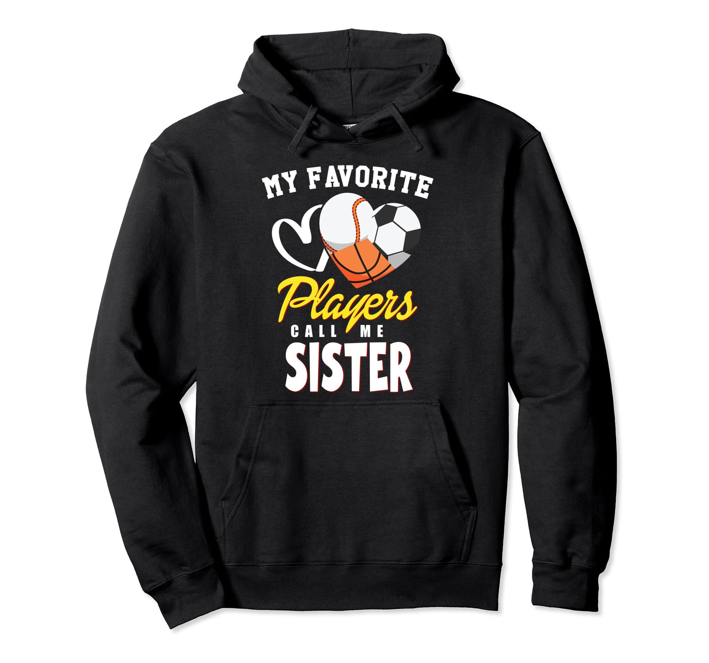 My Favorite Players Baseball Soccer Hoodie - Minimalist Print Unisex - T-Shirt, Sweatshirt, Hoodie