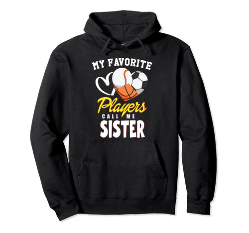 My Favorite Players Baseball Soccer Hoodie - Minimalist Print Unisex - T-Shirt, Sweatshirt, Hoodie