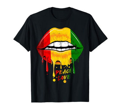 Jamaica Reggae Music Rasta Pride Peace Love T-Shirt - Unique Graphic Unisex - T-Shirt, Sweatshirt, Hoodie
